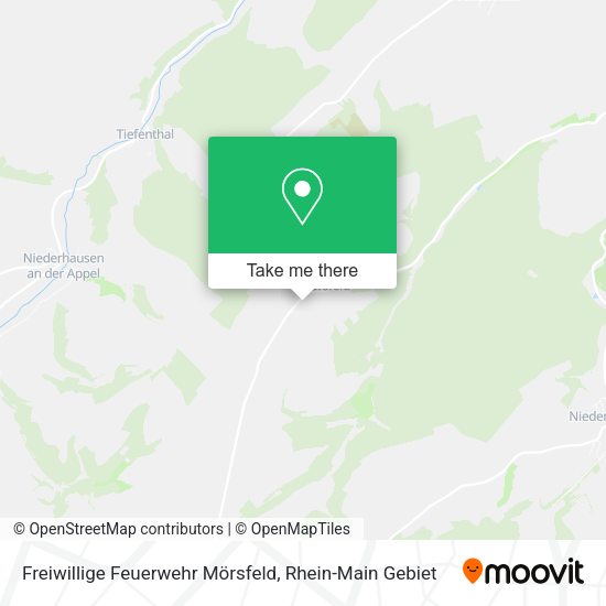 Карта Freiwillige Feuerwehr Mörsfeld