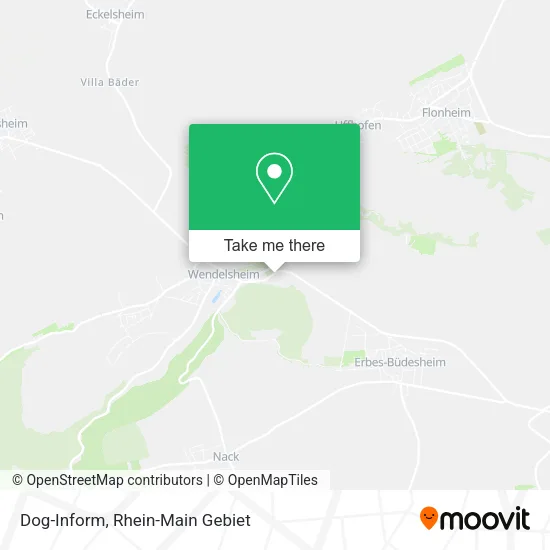 Карта Dog-Inform