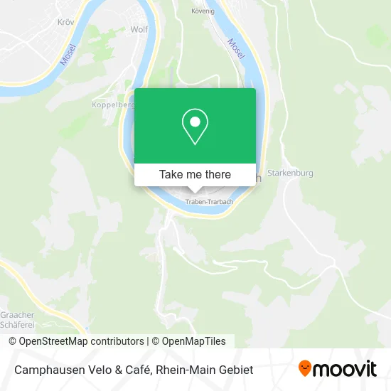 Карта Camphausen Velo & Café