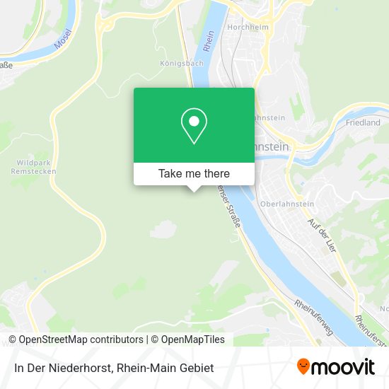 Карта In Der Niederhorst