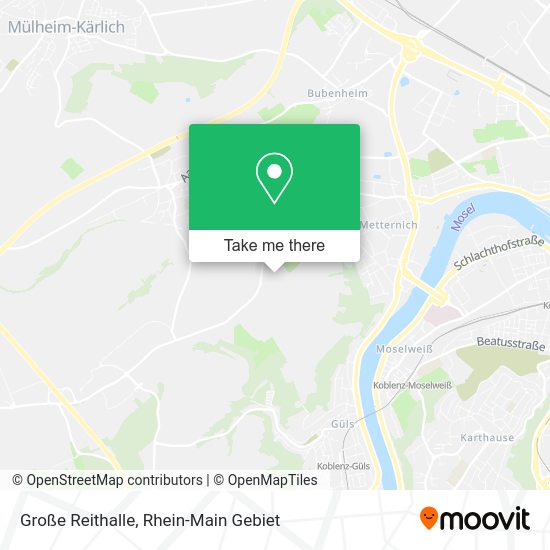 Карта Große Reithalle