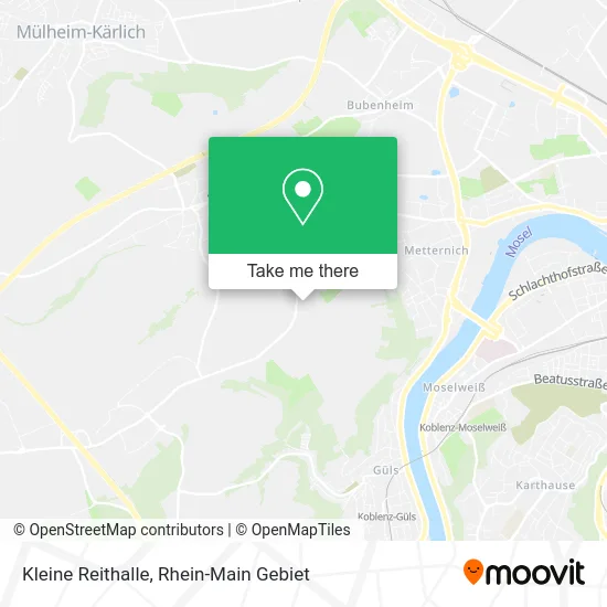 Карта Kleine Reithalle