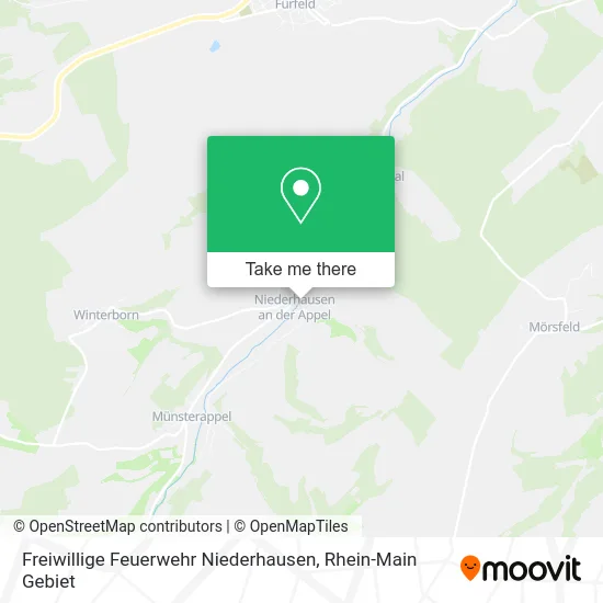 Карта Freiwillige Feuerwehr Niederhausen