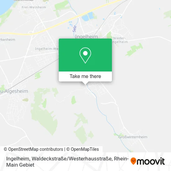 Карта Ingelheim, Waldeckstraße / Westerhausstraße