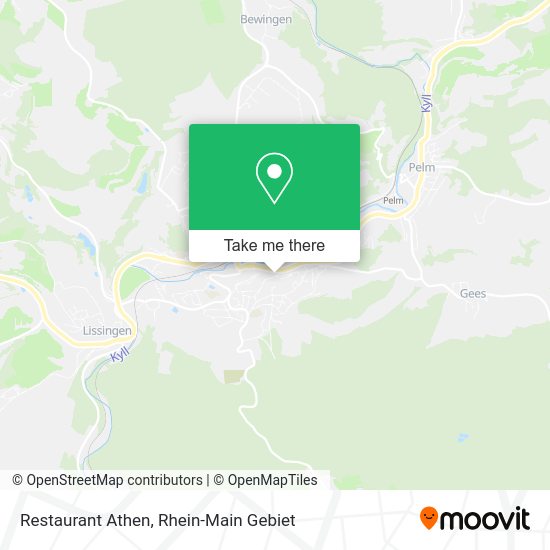 Карта Restaurant Athen