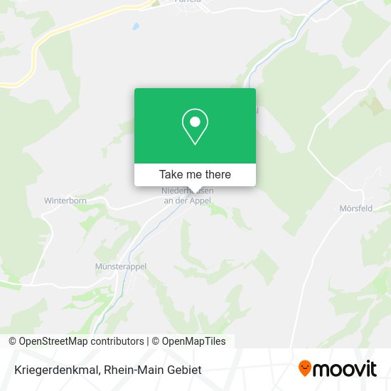 Карта Kriegerdenkmal