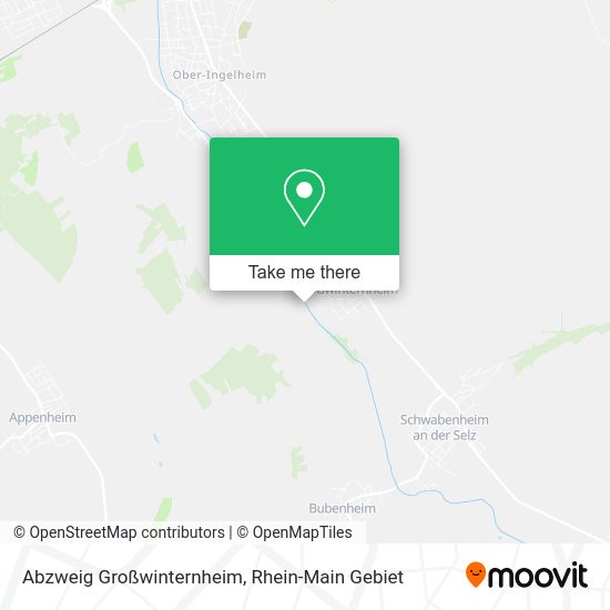Карта Abzweig Großwinternheim