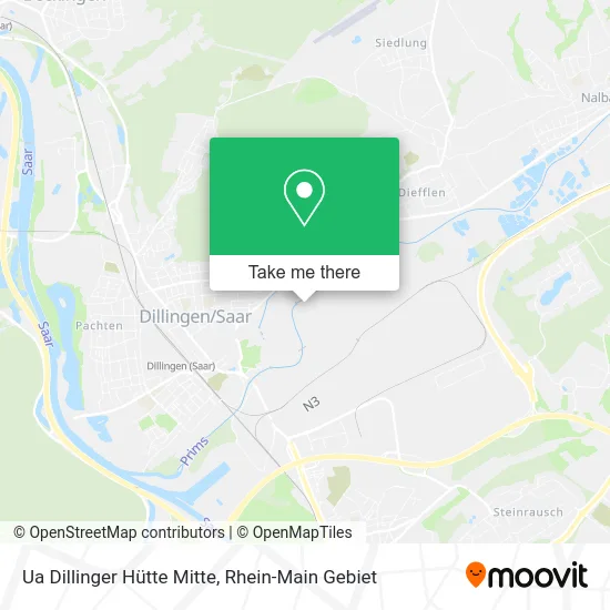 Ua Dillinger Hütte Mitte map