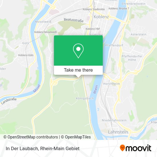 Карта In Der Laubach