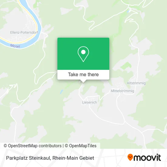 Карта Parkplatz Steinkaul