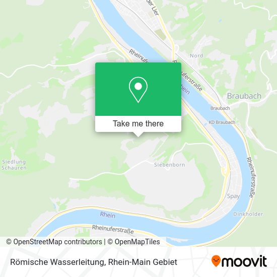 Карта Römische Wasserleitung