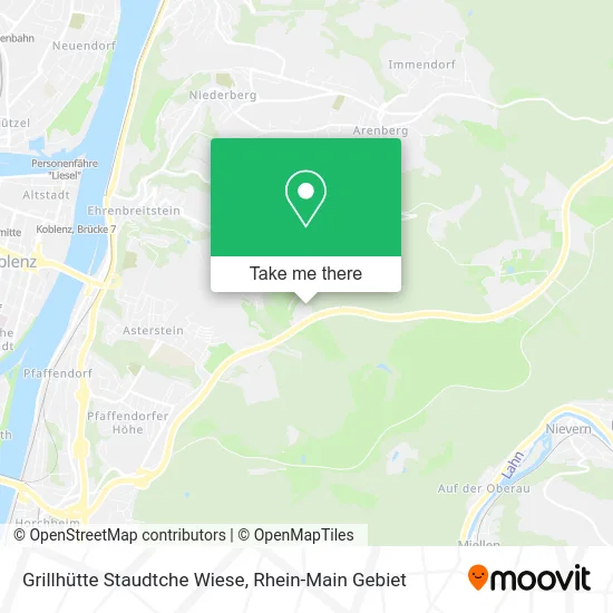 Карта Grillhütte Staudtche Wiese