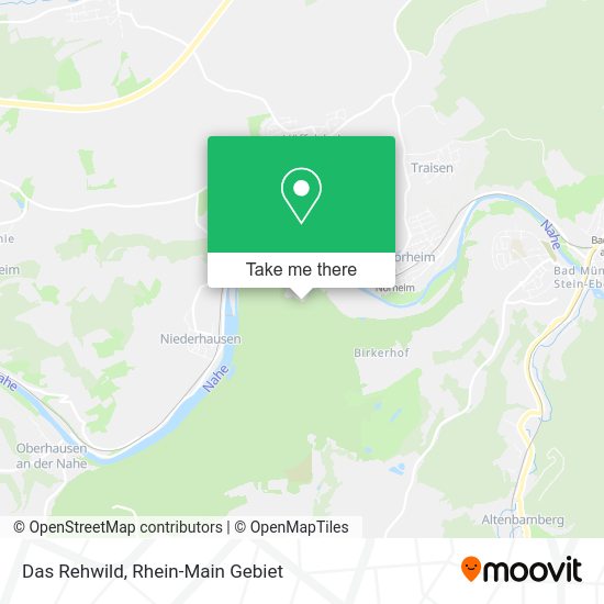 Карта Das Rehwild