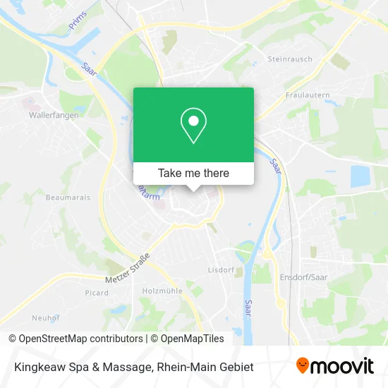 Карта Kingkeaw Spa & Massage