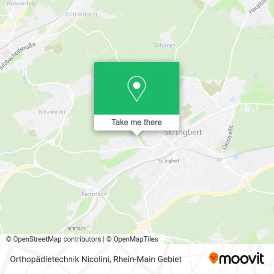 Карта Orthopädietechnik Nicolini