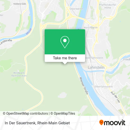 Карта In Der Sauertrenk