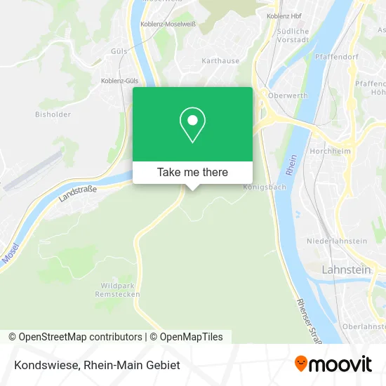 Карта Kondswiese
