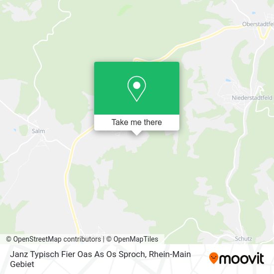 Карта Janz Typisch Fier Oas As Os Sproch