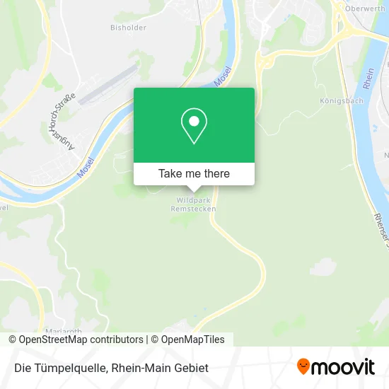 Карта Die Tümpelquelle