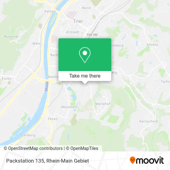 Карта Packstation 135