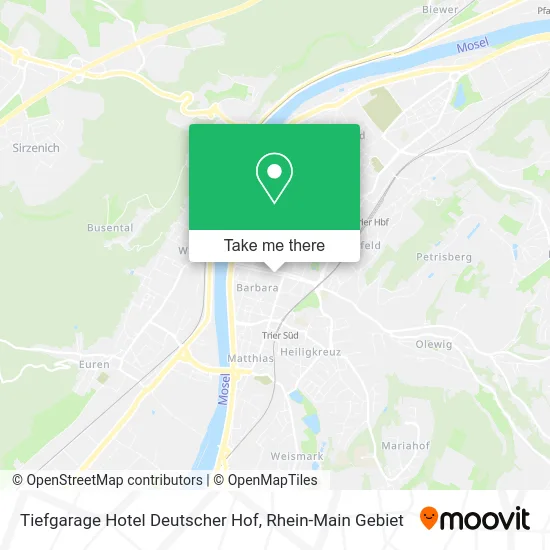 Карта Tiefgarage Hotel Deutscher Hof
