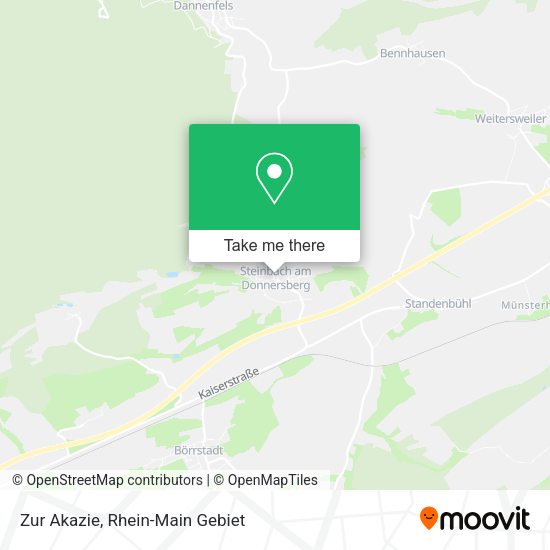 Карта Zur Akazie