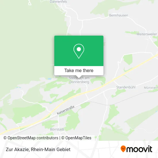 Карта Zur Akazie