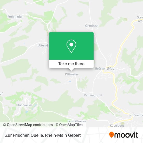 Карта Zur Frischen Quelle