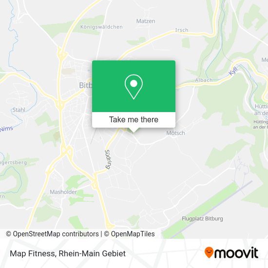 Карта Map Fitness
