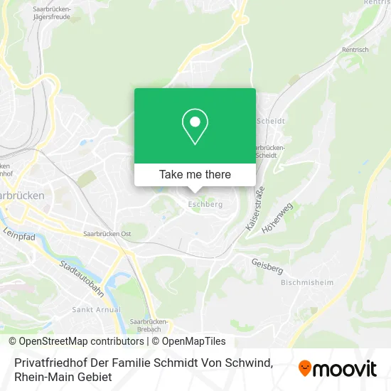 Карта Privatfriedhof Der Familie Schmidt Von Schwind