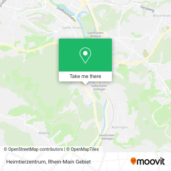 Карта Heimtierzentrum