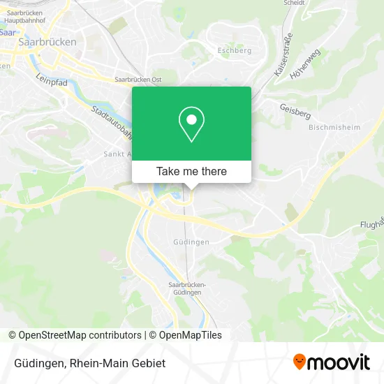 Карта Güdingen