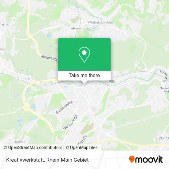 Карта Kreativwerkstatt