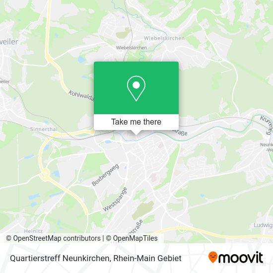 Карта Quartierstreff Neunkirchen