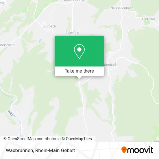 Карта Waxbrunnen