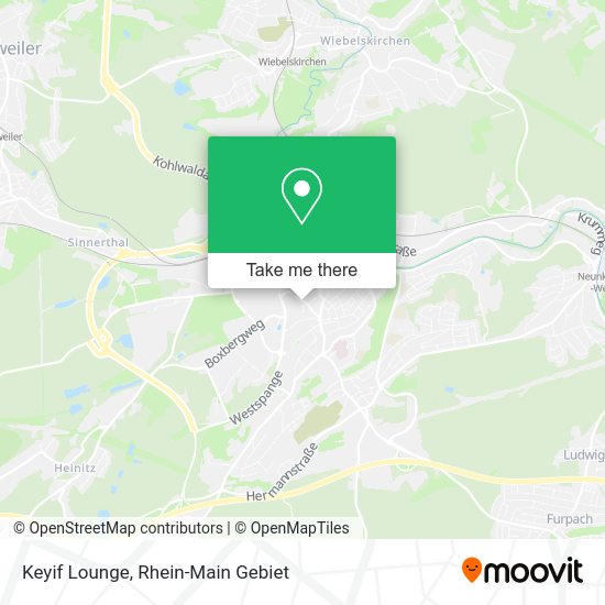 Карта Keyif Lounge