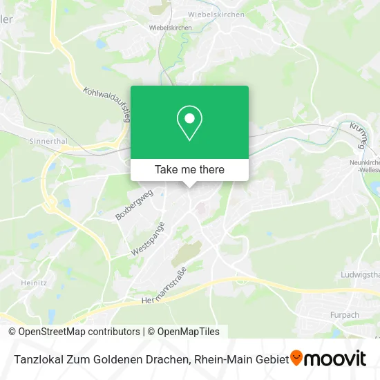 Карта Tanzlokal Zum Goldenen Drachen