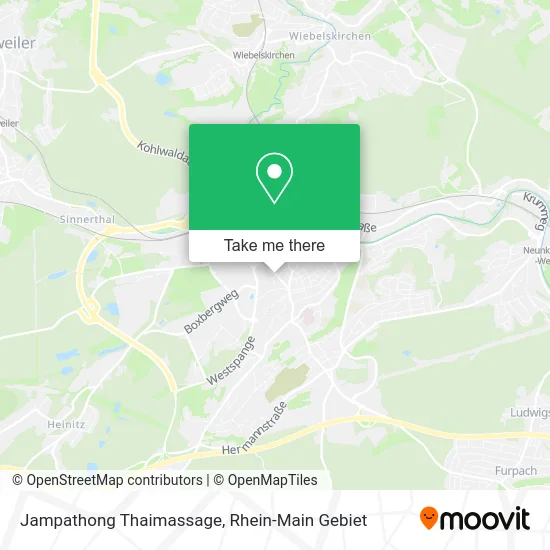 Карта Jampathong Thaimassage