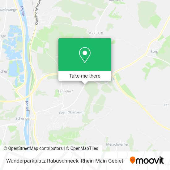 Карта Wanderparkplatz Rabüschheck