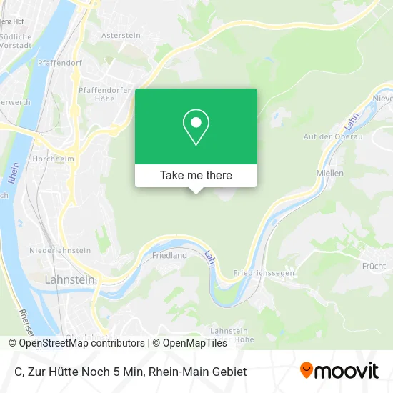 Карта C, Zur Hütte Noch 5 Min