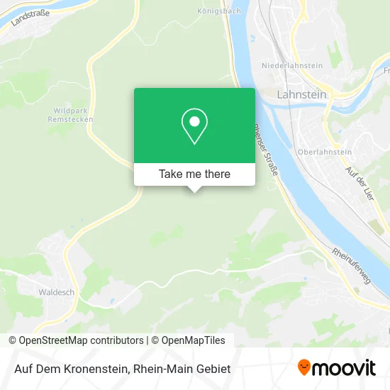 Карта Auf Dem Kronenstein