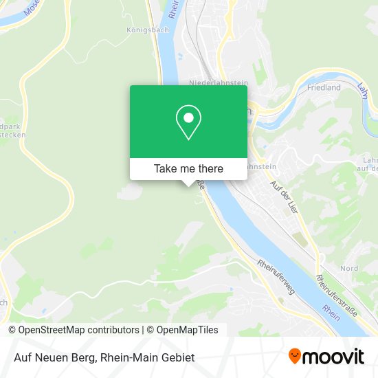 Карта Auf Neuen Berg