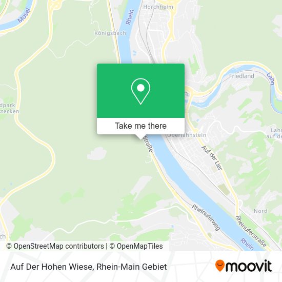 Карта Auf Der Hohen Wiese