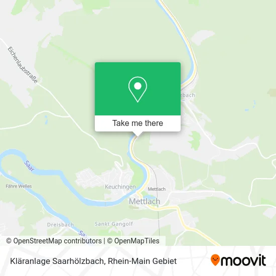 Карта Kläranlage Saarhölzbach