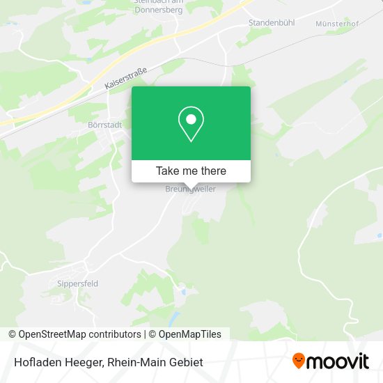 Карта Hofladen Heeger