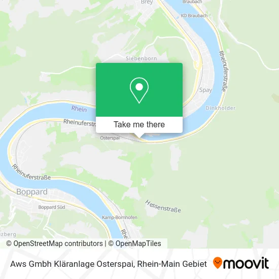 Карта Aws Gmbh Kläranlage Osterspai