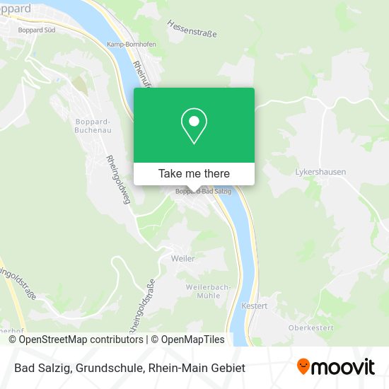 Карта Bad Salzig, Grundschule