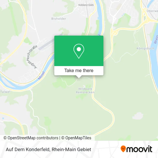 Карта Auf Dem Konderfeld