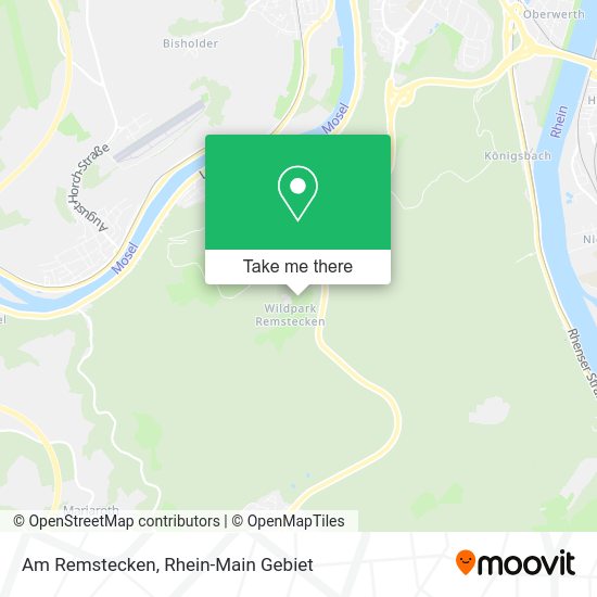 Карта Am Remstecken