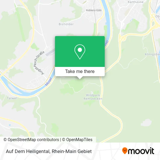 Карта Auf Dem Heiligental